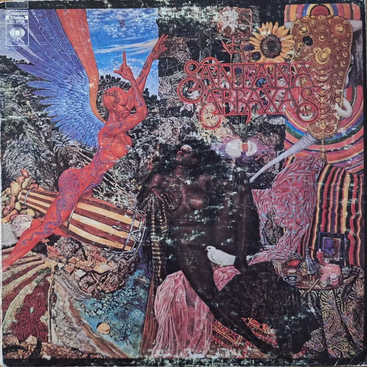 미국원반/초판/Santana - Abraxas LP